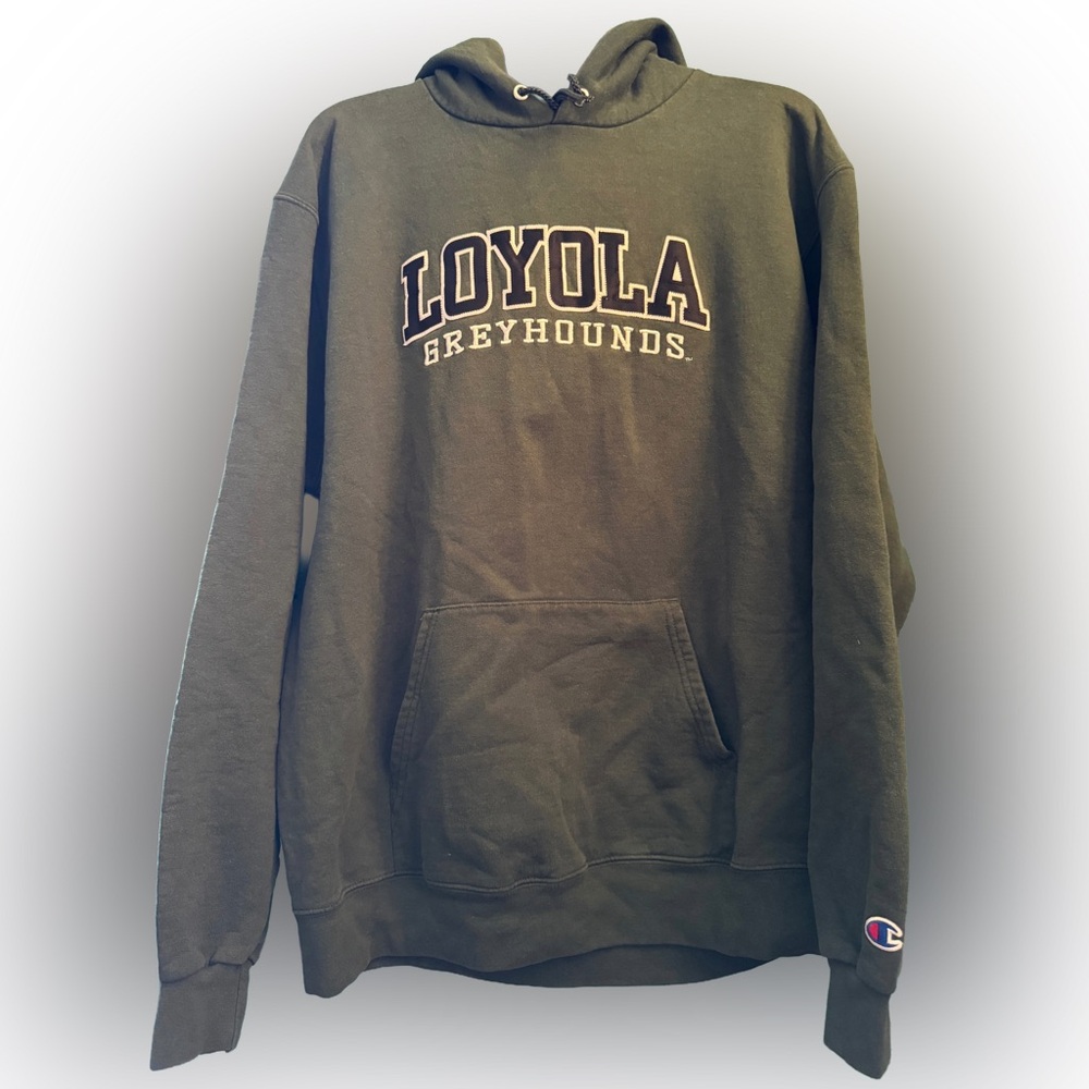 LUMD Loyola University Maryland Greyhounds Champion Hoodie, Large